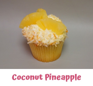 Gourmet Cupcakes Berkley MI - Cake Crumbs - coconutpineapple