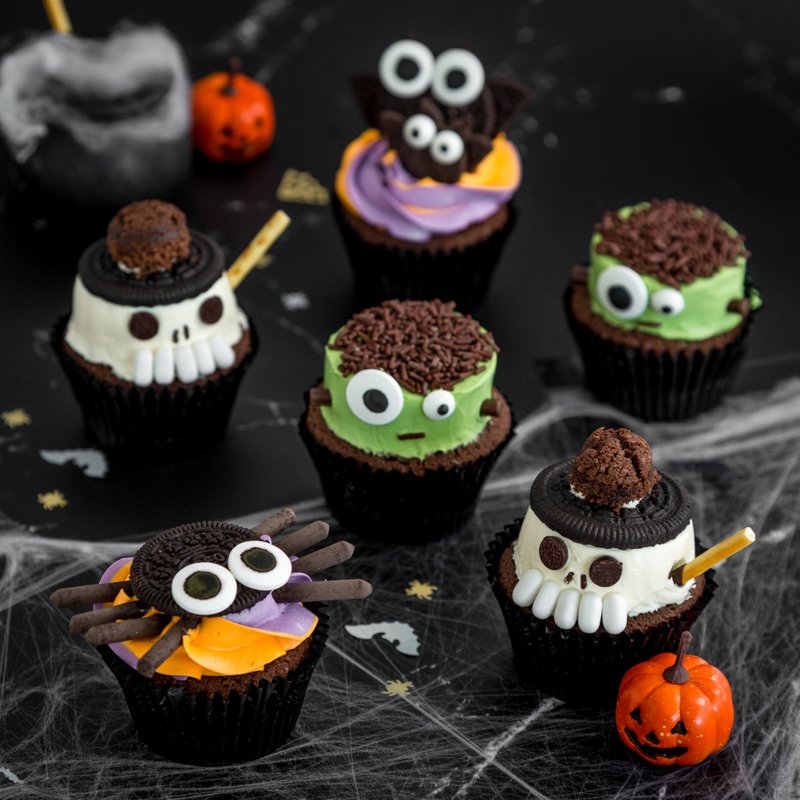 Kiddies &amp; Cupcakes - Halloween Edition - Baking Classes Southfield Michigan | Cake Crumbs - kc2