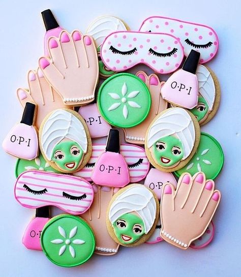 Girls Night Out - Spa Cookie Creations - Baking Classes Southfield Michigan | Cake Crumbs - spa