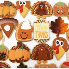 Thanksgiving COOKIE Creations - Baking Classes Southfield Michigan | Cake Crumbs - thanks